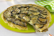 tarte aux courgettes